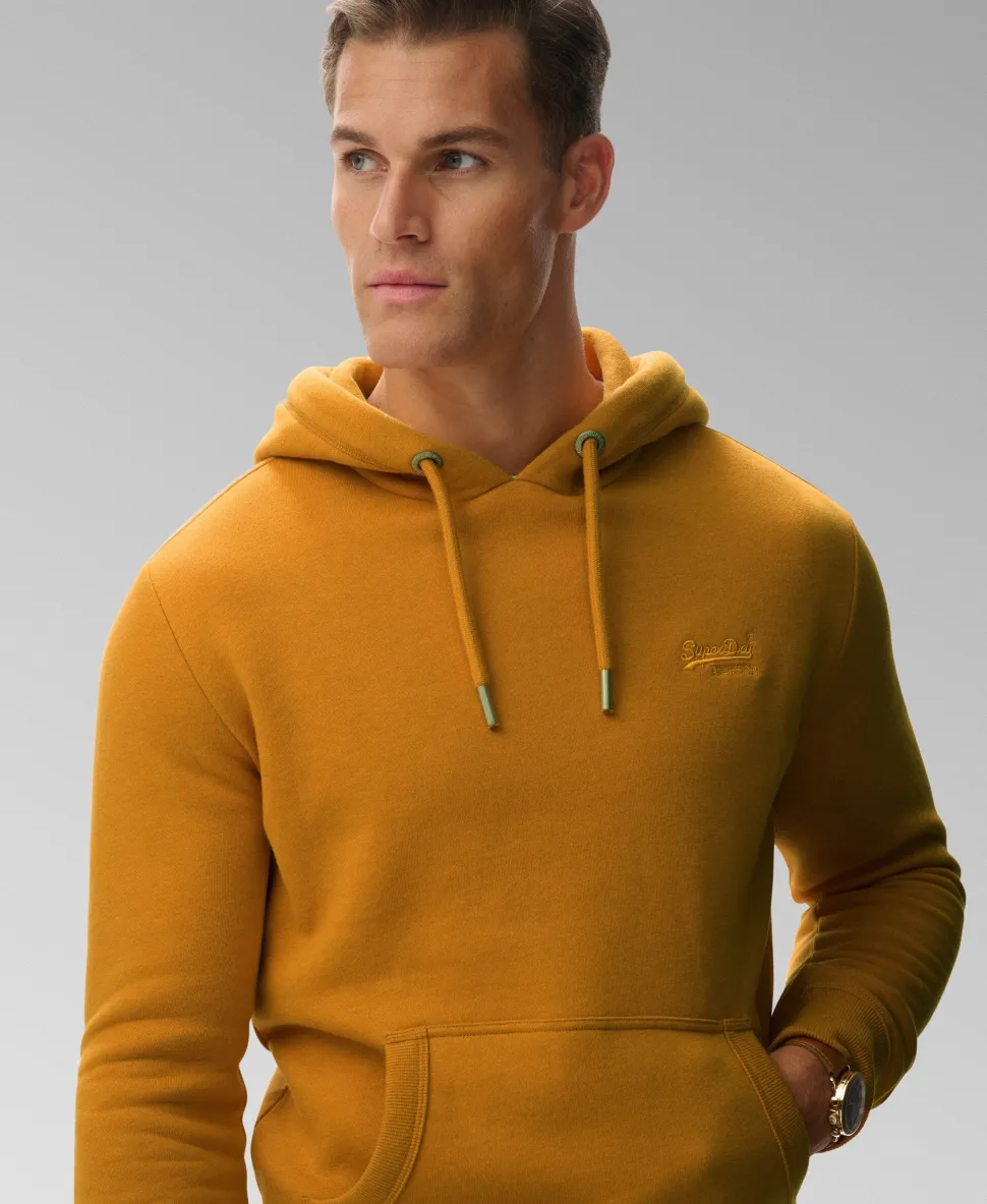 Vintage Logo Embroidered Hoodie