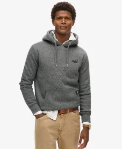 Vintage Logo Embroidered Hoodie