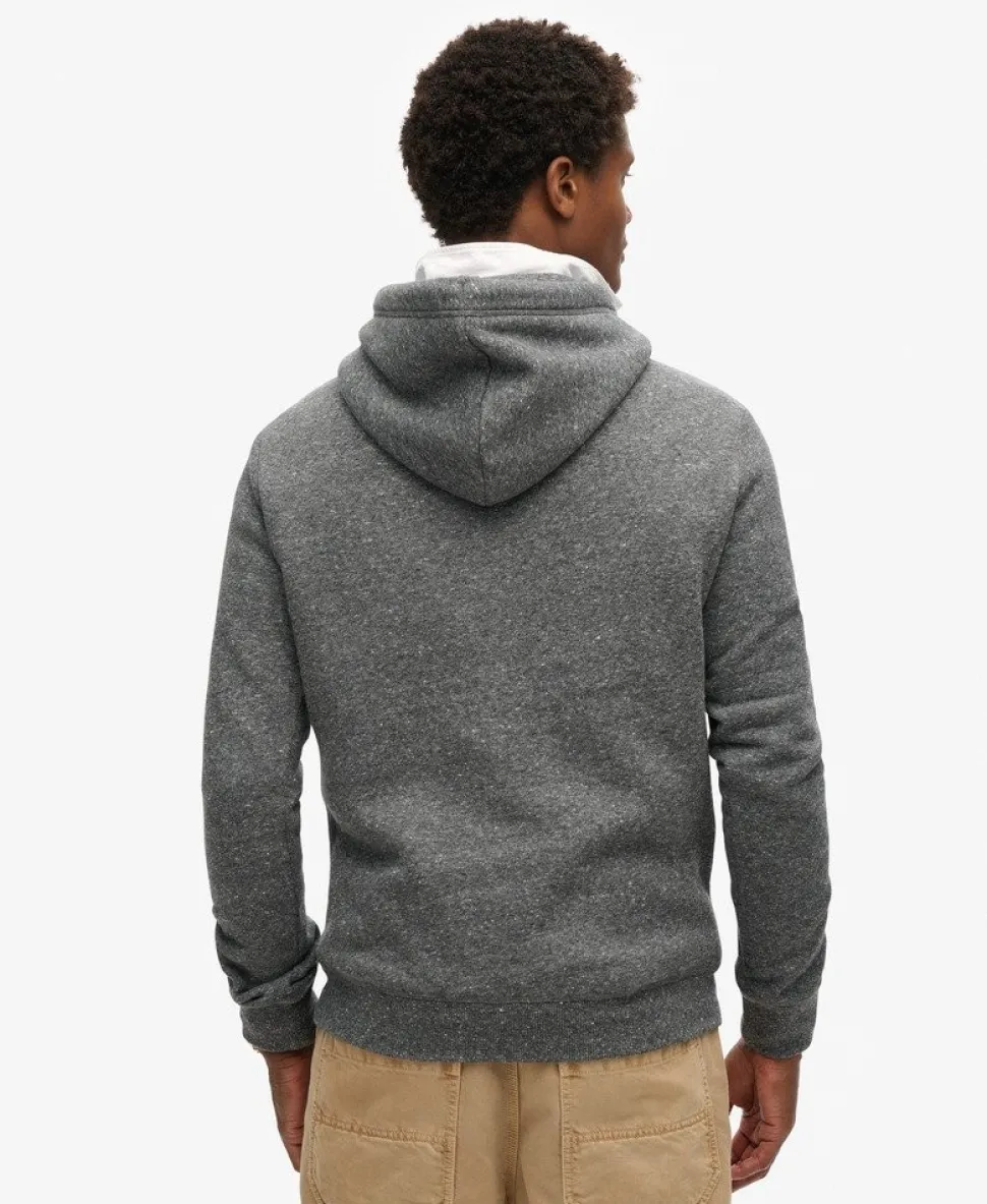 Vintage Logo Embroidered Hoodie