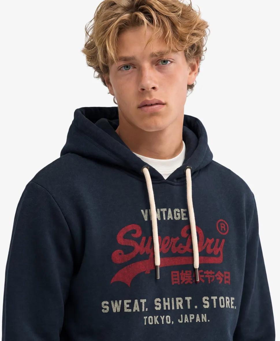 Vintage Logo Heritage Relaxed Hoodie