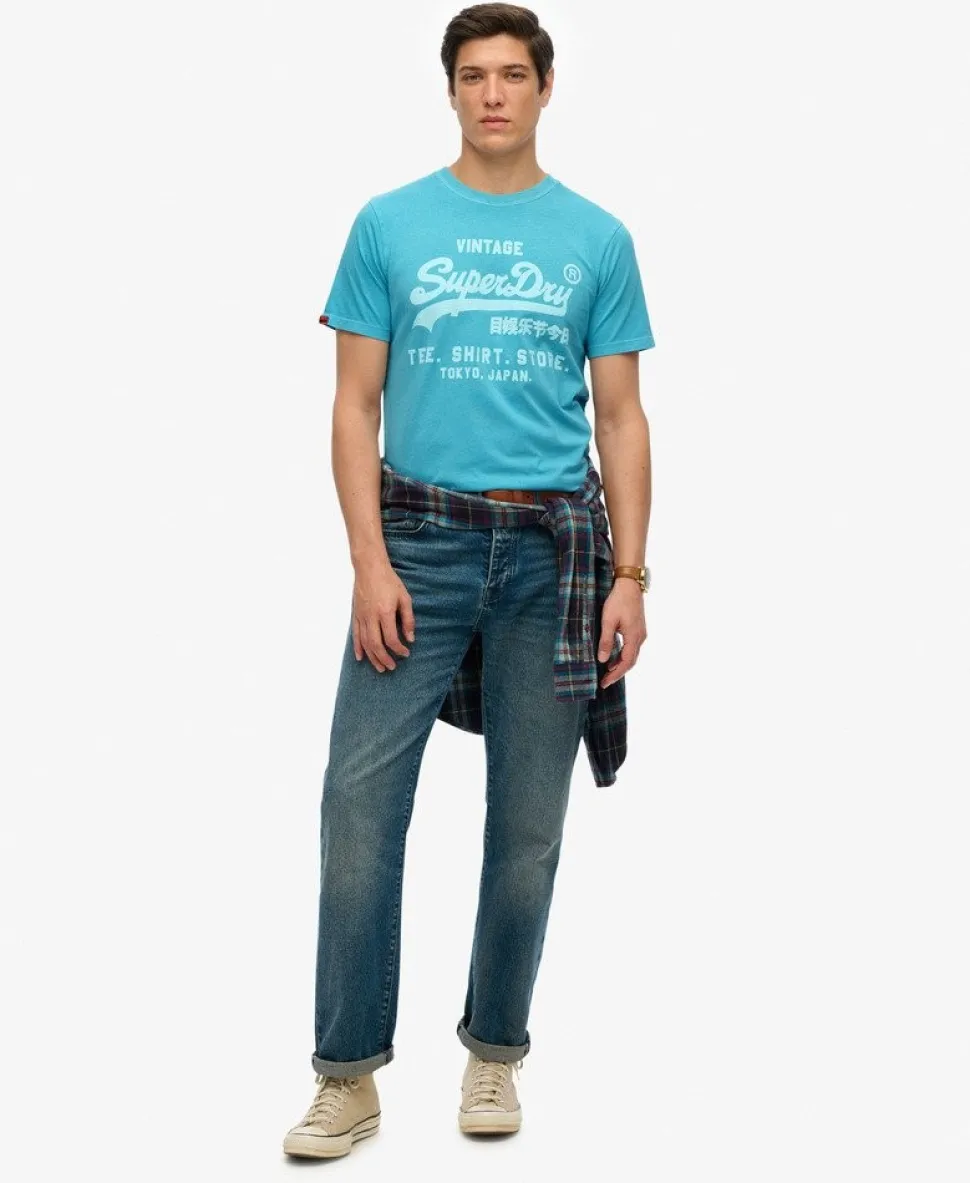 Vintage Logo Neon Relaxed T-Shirt
