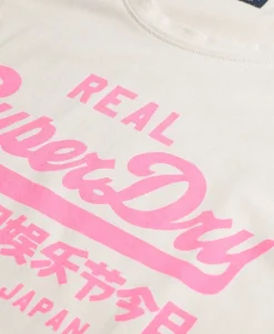 Vintage Logo Neon Scoop Neck Tank