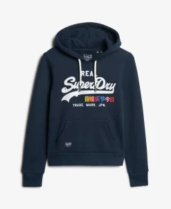 Vintage Logo Pop Hoodie