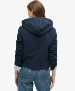 Vintage Logo Pop Hoodie