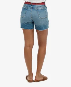 Vintage Mid Rise Slim Shorts