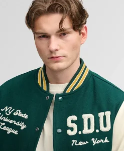 Vintage Patched Varsity Jacket
