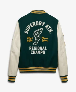 Vintage Patched Varsity Jacket
