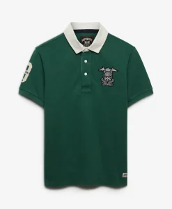 Vintage Pique Rugby Polo Shirt