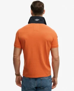 Vintage Pique Rugby Polo Shirt