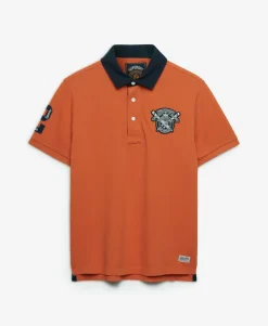 Vintage Pique Rugby Polo Shirt