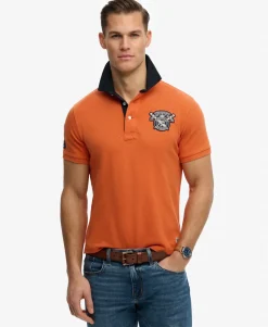 Vintage Pique Rugby Polo Shirt