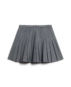 Vintage Pleated Mini Skirt