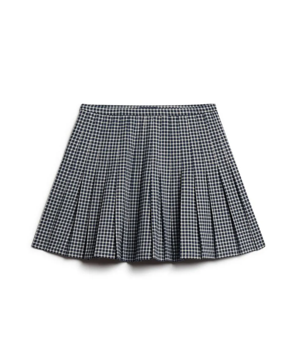 Vintage Pleated Mini Skirt