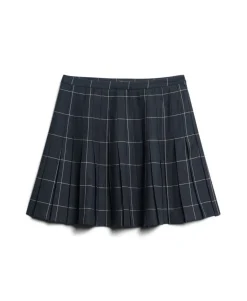 Vintage Pleated Mini Skirt