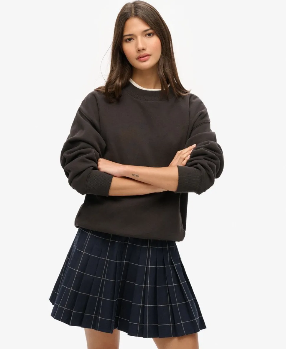 Vintage Pleated Mini Skirt