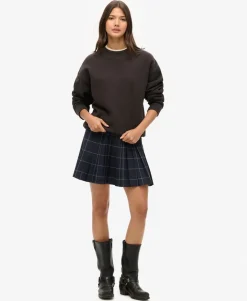 Vintage Pleated Mini Skirt
