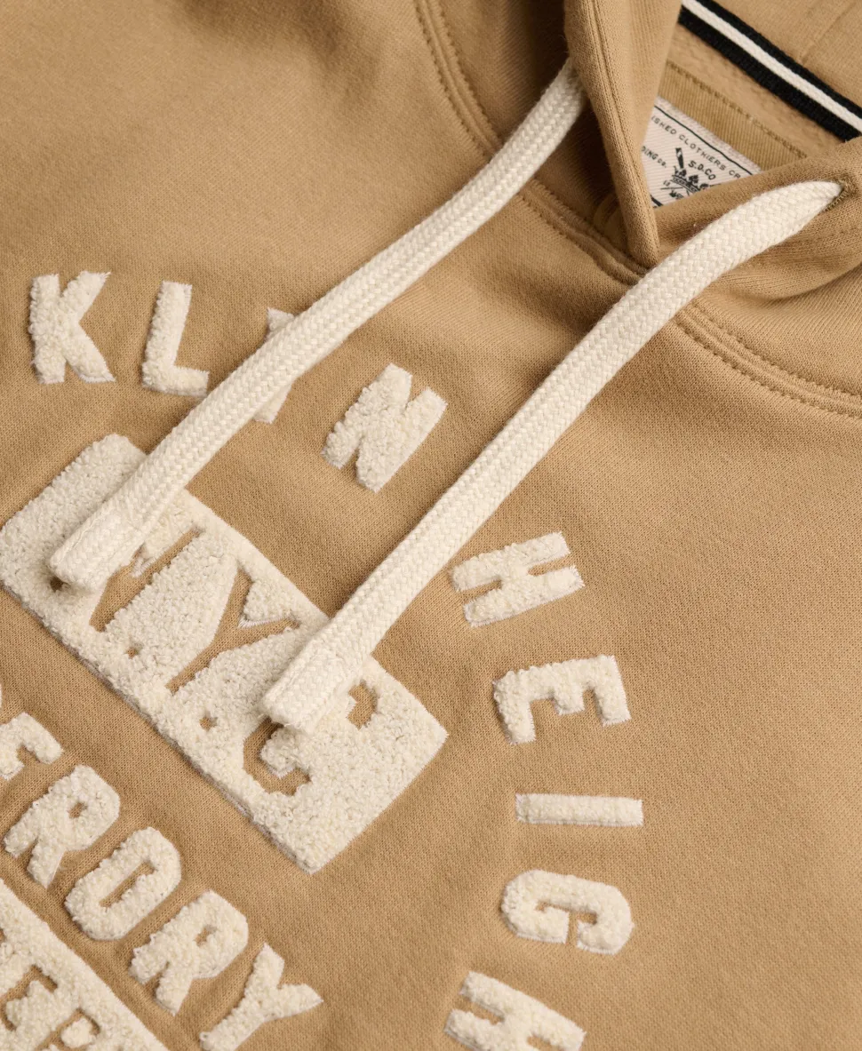 Vintage Prep Chenille Hoodie