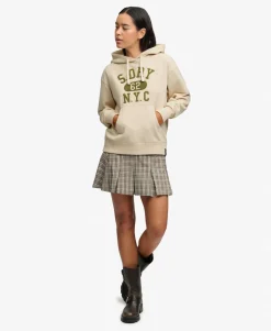 Vintage Prep Chenille Hoodie