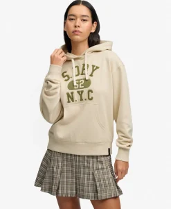 Vintage Prep Chenille Hoodie