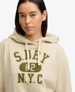 Vintage Prep Chenille Hoodie