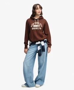 Vintage Prep Chenille Hoodie