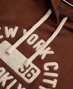 Vintage Prep Chenille Hoodie