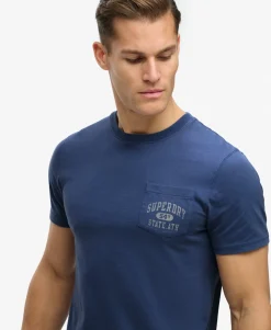 Vintage Prep Relaxed Pocket T-Shirt