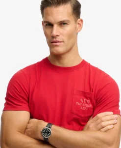Vintage Prep Relaxed Pocket T-Shirt
