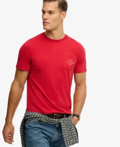 Vintage Prep Relaxed Pocket T-Shirt