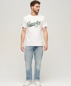 Vintage Scripted College T-Shirt