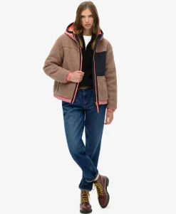 Vintage Sherpa Fleece Jacket