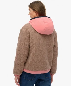 Vintage Sherpa Fleece Jacket