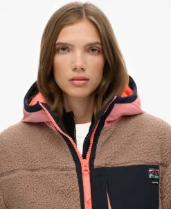 Vintage Sherpa Fleece Jacket