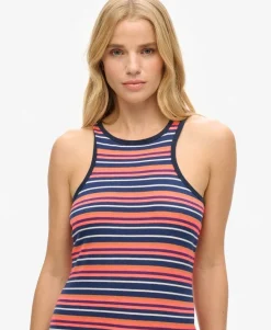 Vintage Stripe Racer Dress