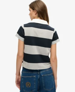 Vintage Stripe Rugby Top