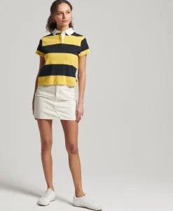 Vintage Stripe Rugby Top