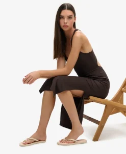 Vintage Vegan Flip Flops