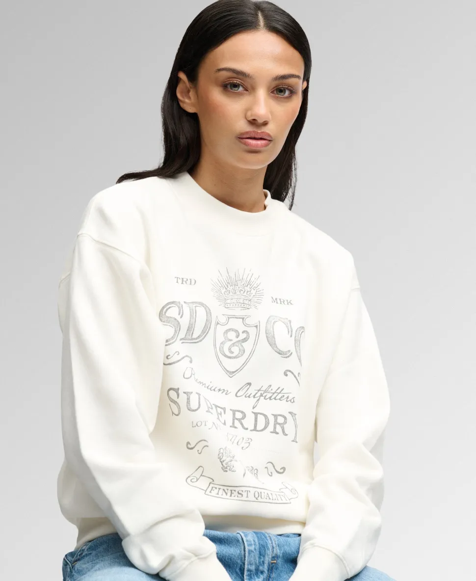 Vintage Workwear Crew Neck Sweatshirt