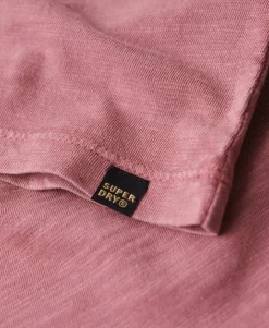 V-Neck Slub Short Sleeve T-Shirt