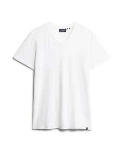 V-Neck Slub Short Sleeve T-Shirt