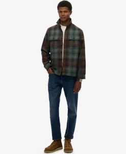 Wool Blend Miller Overshirt