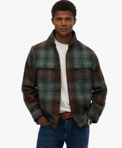 Wool Blend Miller Overshirt