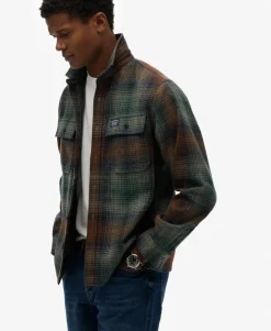 Wool Blend Miller Overshirt