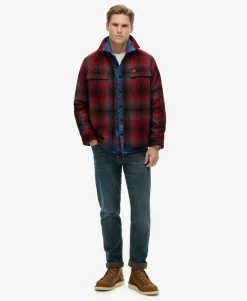 Wool Blend Miller Overshirt