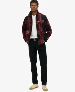 Wool Blend Miller Zip Overshirt