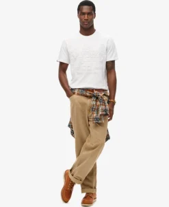 Workwear Embossed Relaxed T-Shirt
