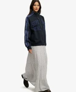 Woven Tiered Maxi Skirt