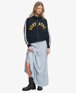 Woven Tiered Maxi Skirt