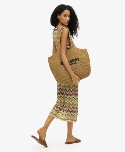 Zig Zag Knit Midi Dress