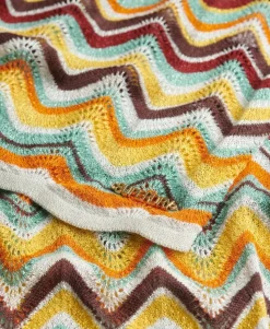 Zig Zag Knit Midi Dress